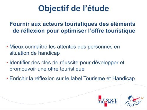 ADAPTER L'OFFRE TOURISTIQUE AUX ... - Atout France