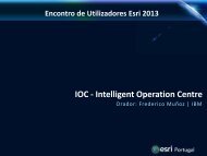 IOC - Intelligent Operation Centre - Esri Portugal