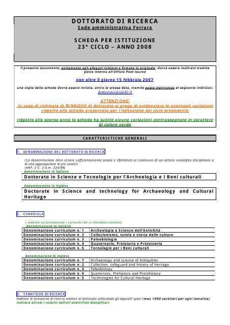 Produzione flessibile aggettivo progetto di ricerca dottorato lettere ...