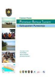Laporan Pemetaan Bahaya Tsunami Purworejo - GITEWS