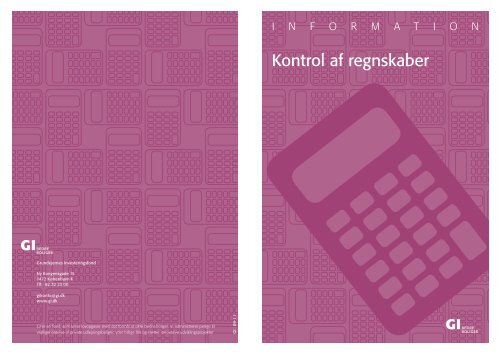 Kontrol af regnskaber - Grundejernes Investeringsfond