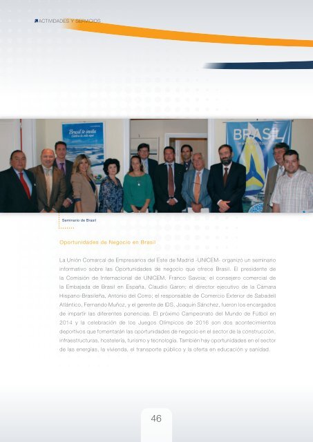 2011UNIÓN COMARCAL DE EMPRESARIOS DEL ESTE DE - Unicem