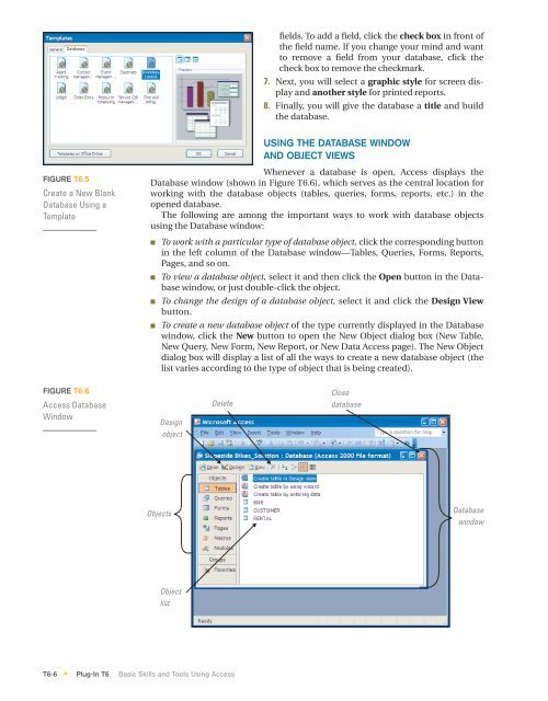 T6 Basic Skills and Tools Using Access - Computer and Information ...