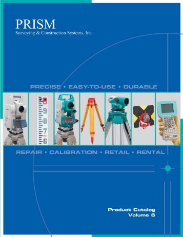 Product Catalog - PRISM-Surveying-Construction-Instruments