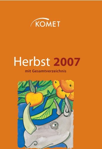 mit Gesamtverzeichnis - Komet Verlag Gmbh