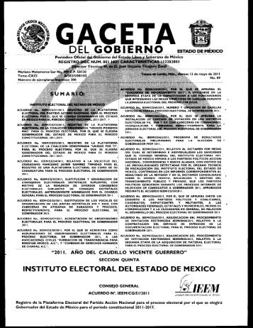 gaceta - Orden Jurídico Nacional