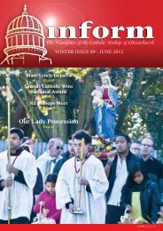 Inform 89.pdf - Catholic Diocese of Christchurch