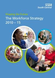 The Workforce Strategy 2010 – 15 - Workforce and Education