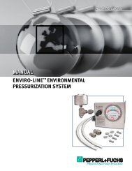 Manual: Enviro-Line Environmental Pressurization ... - Pepperl+Fuchs