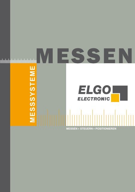 M E S S S Y S T E M E - ELGO Electric GmbH