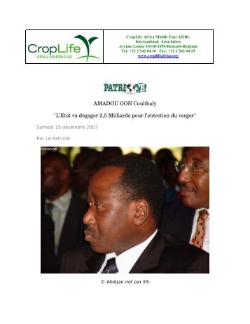 CropLife Africa Middle East signs MoU with” The Common Market ...