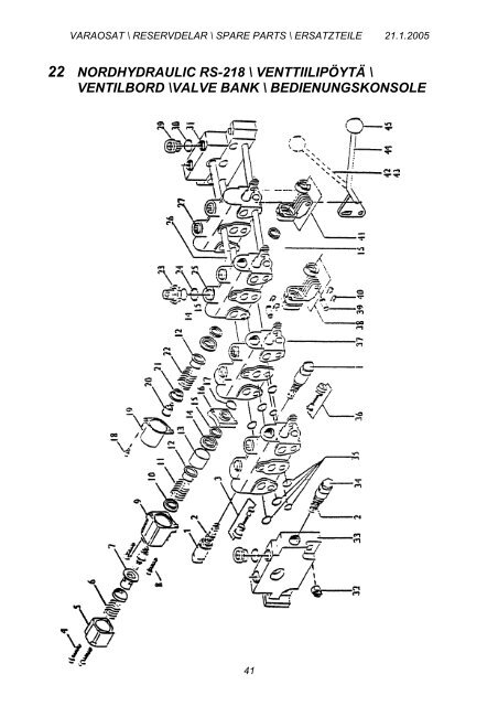 PATU 304, 304T KOKOONPANO / KOMPLETT / ASSY / MONTAGE