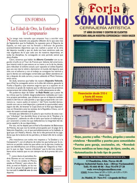 Revista "Este de Madrid (1991-2009) - Archivo de Arganda del Rey ...