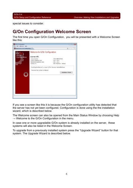 G/On Setup and Configuration Reference - Giritech.de