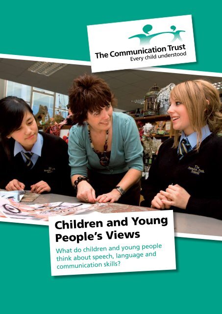 What do children and young people think about speech ... - Afasic