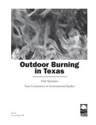 Outdoor Burning in Texas - Texas Municipal League