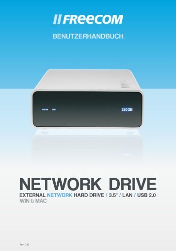 Freecom Network Drive - Benutzerhandbuch - Produktinfo.conrad.com