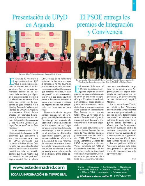 Revista Este de madrid (1991-2009) - Archivo de Arganda del Rey ...