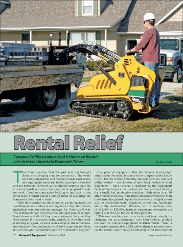 Rental Relief - Boxer Power and Equipment