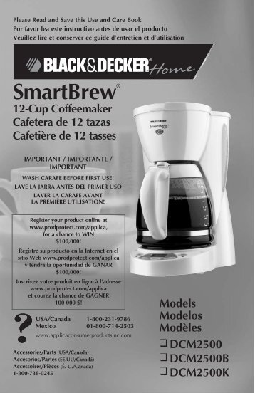 SmartBrewÂ® - Black and Decker Appliances