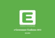 Präsentation, PDF - Übersichtsseite aller e-Government Konferenzen
