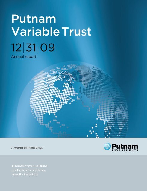 Putnam PVT annual report - Putnam Investments