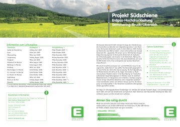 Information zum Leitungsbau - Gasnetz Steiermark GmbH