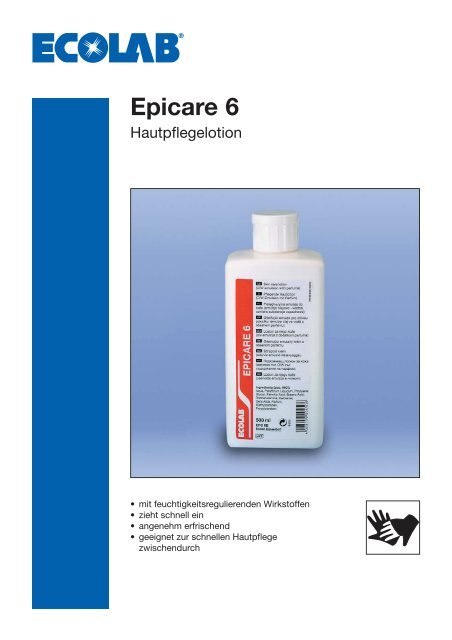 ECOLAB-Epicare 6