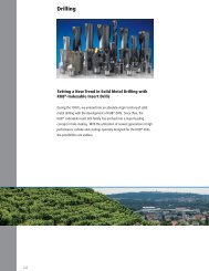 Bore Machining Catalog - Solid Drilling Chapter ( 4.7 MB) - Komet