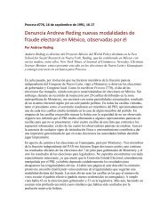 Denuncia Andrew Reding nuevas modalidades de fraude electoral ...