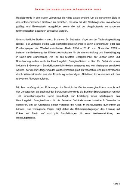 Energieeffizienz in Gebäuden und in Industrie und Gewerbe