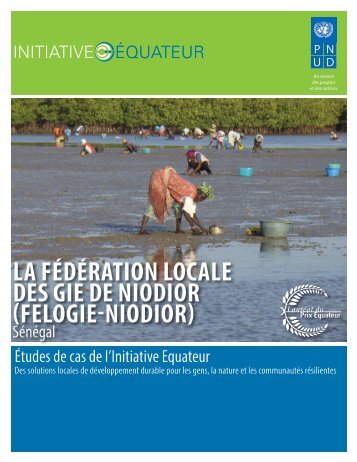 la fédération locale des gie de niodior (felogie ... - Equator Initiative
