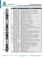 Owen Oil Tools Scalloped Gun System, 3-1/8” O.D. 5 spf, 180° Spiral ...