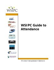 WSIPC Guide to Attendance - North Central Education Service District