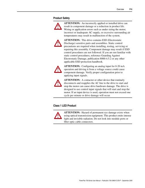 PowerFlex 750-Series AC Drives User Manual