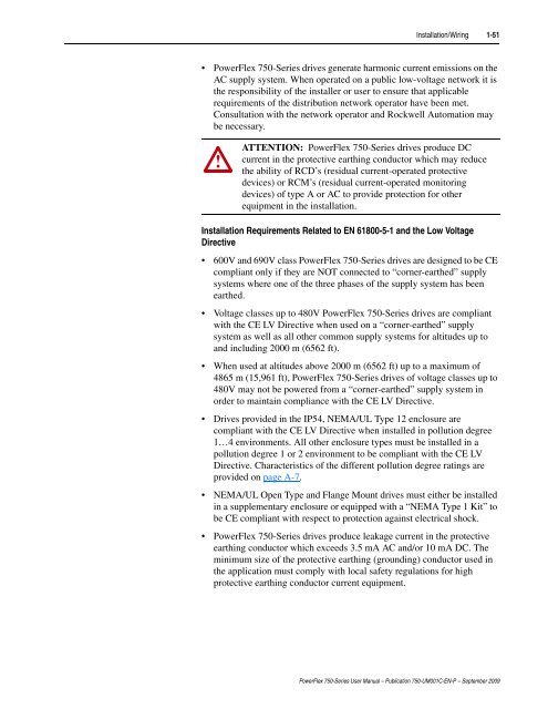 PowerFlex 750-Series AC Drives User Manual