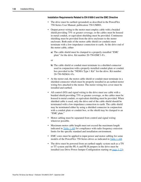 PowerFlex 750-Series AC Drives User Manual