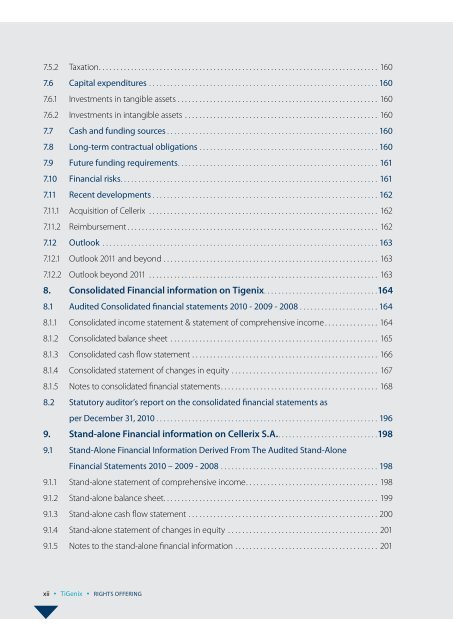 ANNUAL FINANCIAL REPORT 2010 2010 - TiGenix