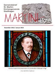 2012 Dezember / 2013 Januar Pdf ansehen - St. Martini ...