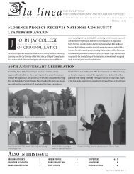 Florence Project Receives National Community Leadership Award ...