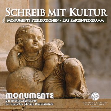 SCHREIB MIT KULTUR - Der Denkmal-Shop der Deutschen Stiftung ...