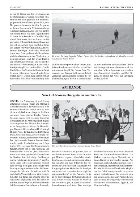 02.02.2012 Anzeigenschluss - Medienecho: - Schibri-Verlag