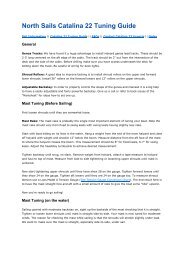 North Sails Catalina 22 Tuning Guide.pdf - Sailmaker.org