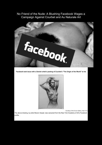 No Friend of the Nude: A Blushing Facebook Wages a ... - Boek 861