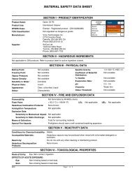 OPTIM 33TB MSDS sheet - Scican.uk.com