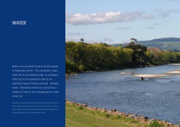 State of the Environment Report : Section 6 : Water - Palmerston ...