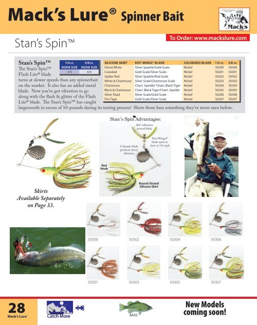 Click here to view/download our catalog for free. - Mack's Lure