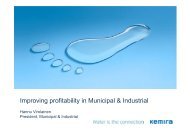 Improving profitability in Municipal & Industrial - Kemira