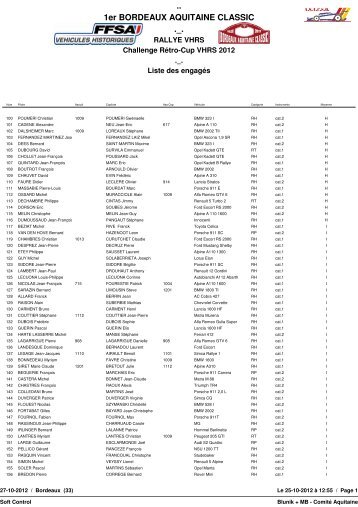 (Liste des concurrents \(ordre num\351ros\)) - asacm.com