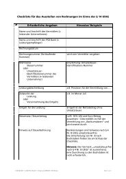 Checkliste fÃ¼r das Ausstellen von Rechnungen im Sinne der Â§ 14 ...